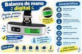 BALANZA INTELIGENTE DE MANO, pesa donde quieras, cuando quieras