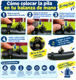 BALANZA INTELIGENTE DE MANO, pesa donde quieras, cuando quieras